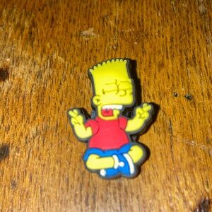 Bart Simpson Shoe Charm